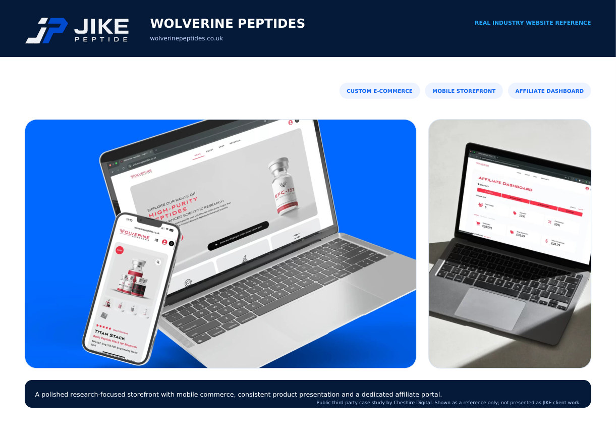Wolverine Peptides public website reference